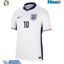 England Jude Bellingham #10 Replica Home Shirt Euro 2024 Short Sleeve